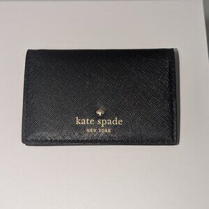 Kate Spade leather business card holder